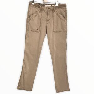 Hei Hei Anthro Beachwalk Tan Rollup Ankle Pants